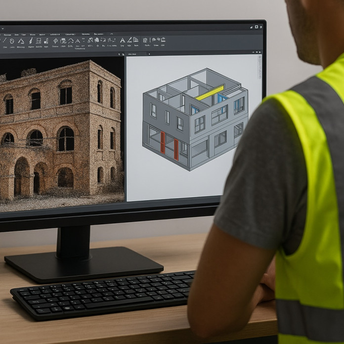 Nubes de Puntos, CAD, Scan to BIM y Modelado 3D en Terres de l'Ebre